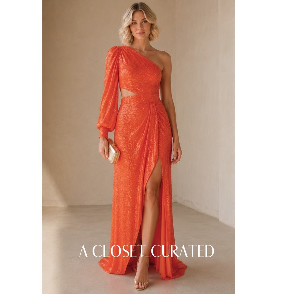 Mac Duggal 2 Orange